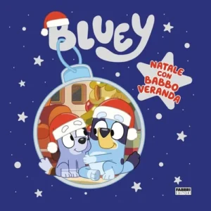 Bluey libro Natale con Babbo Veranda
