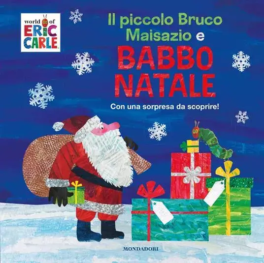 Libri natale bambini 2022 Il Piccolo Bruco Maisazio e Babbo Natale