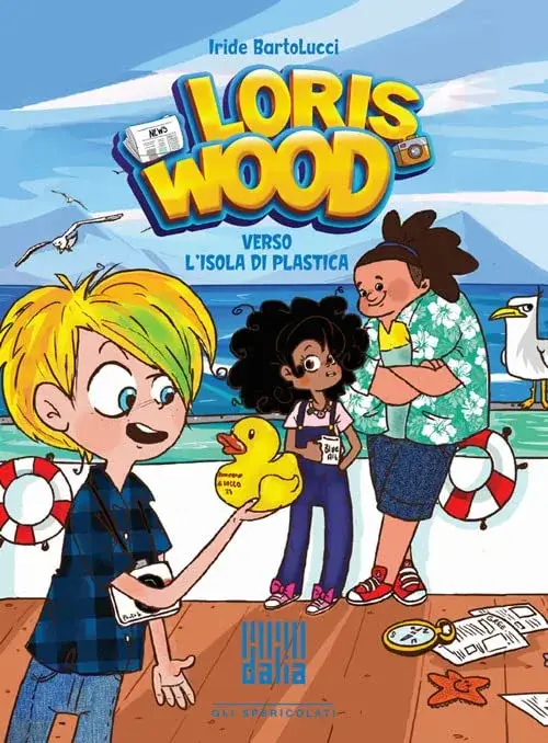 Loris Wood verso l'isola di plastica, Iride Bartolucci