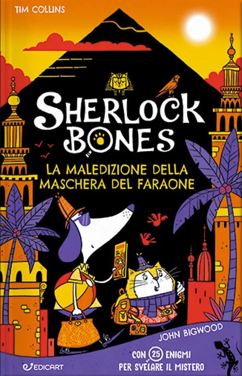 Sherlock Bones La maledizione della maschera del faraone, Tim Collins