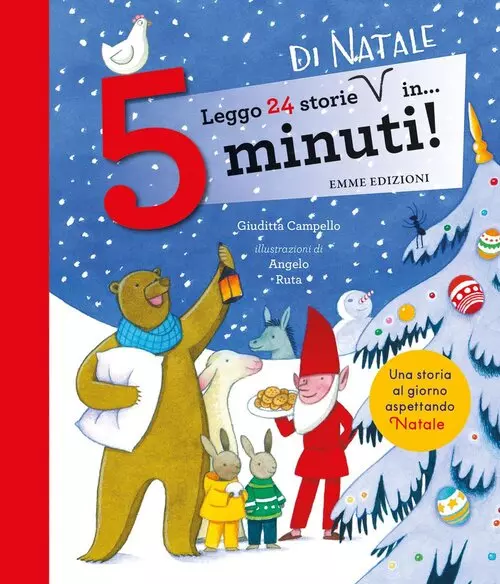 Leggo 24 storie di Natale in… 5 minuti! Stampatello maiuscolo Natale 2023
