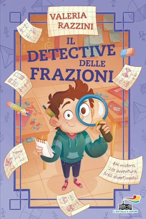 IL DETECTIVE DELLE FRAZIONI, Valeria Razzini, IL BATTELLO A VAPORE